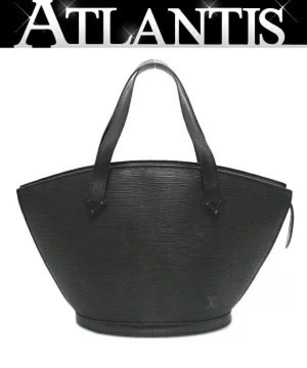 Louis Vuitton Saint Jacques Handbag Epi Leather Black